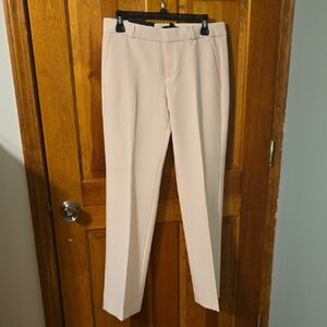 Banana Republic Cream Straight Leg Pants